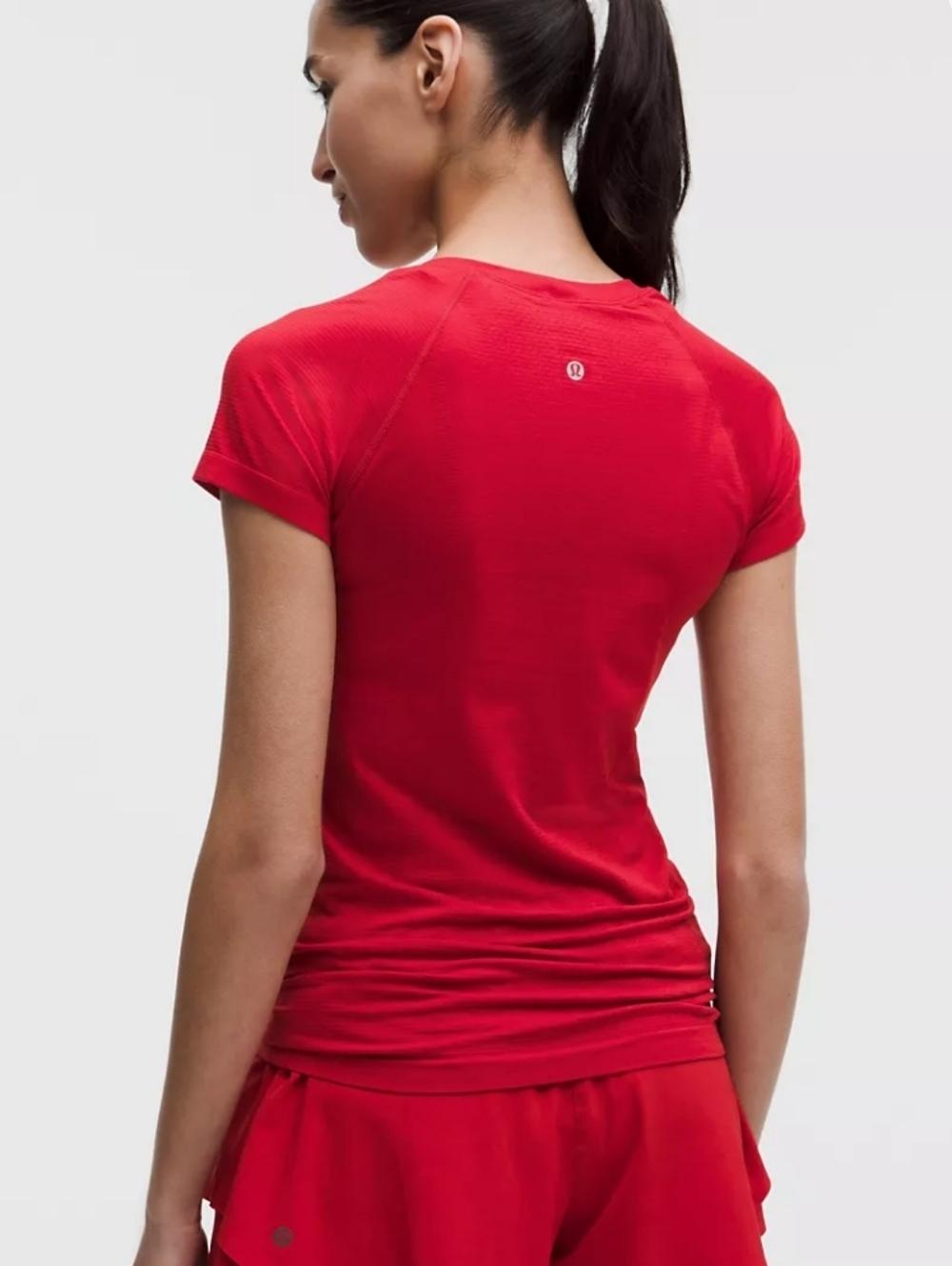 LULULEMON Swiftly Tech Short Sleeve Tee - Oxford Red